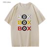 F1 Tshirt Mini Car Clothes Box Box Box T-Shirts Womens Tops Fashion Games Men Clothing Oversized Y2k Tee Summer Soft