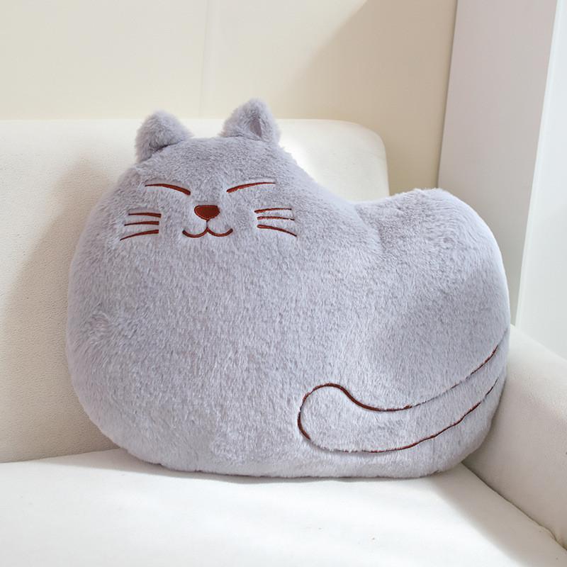 Cat Plush Toy Animal Stuffed Doll Cartoon Bedroom Decoration Kids Cute Gift