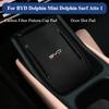 Pro BYD Dolphin Mini Surf Atto 1 Podložka do držáku nápojů s vzorem uhlíkových vláken Protiskluzová podložka do interiéru auta