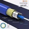 Zhongtianhengke Armored Indoor Telecom-Grade Single-Mode Dual-Core Fiber Optic Patch Cord