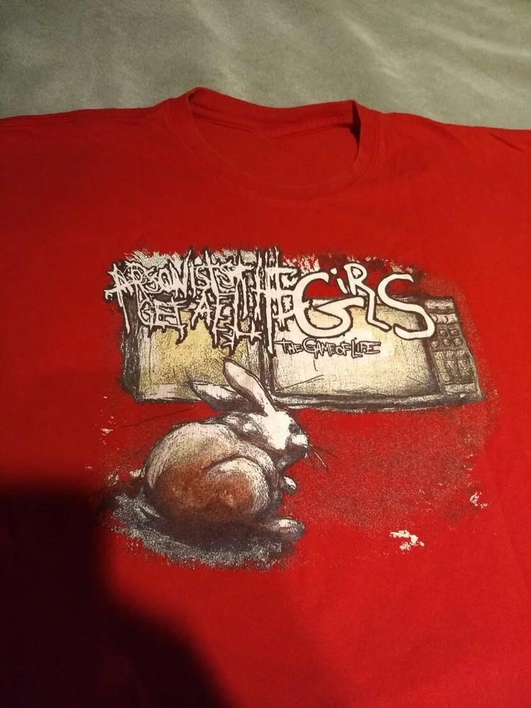 Новая Популярная Красная Футболка  Поджигатели Получают Всех Девушек  Полный Размер Унисекс Футболка M