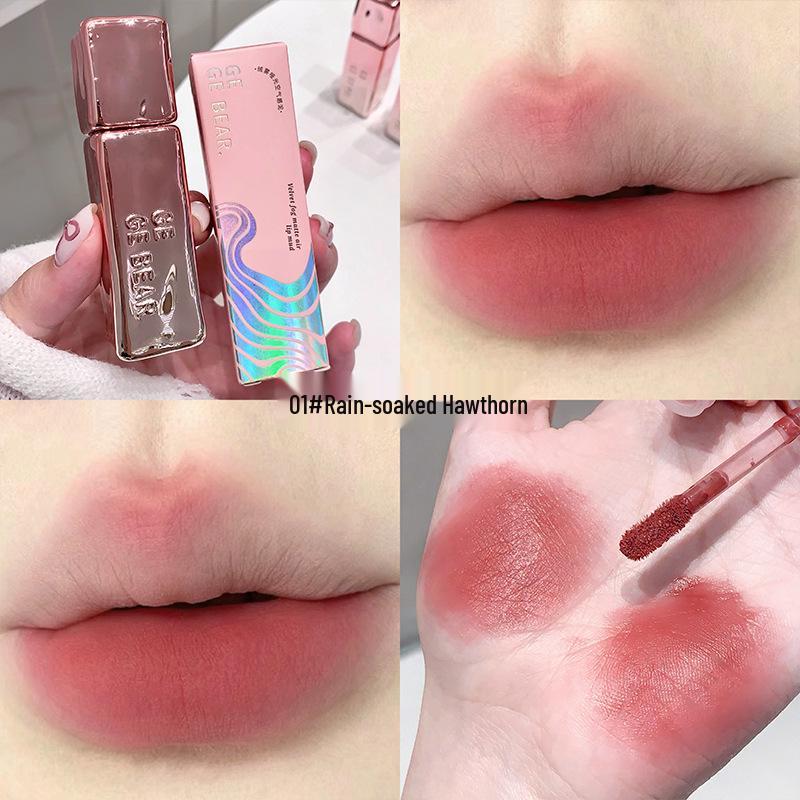 Gege Velvet Matte Lip Mud: Easy-to-Apply Student Lip Gloss