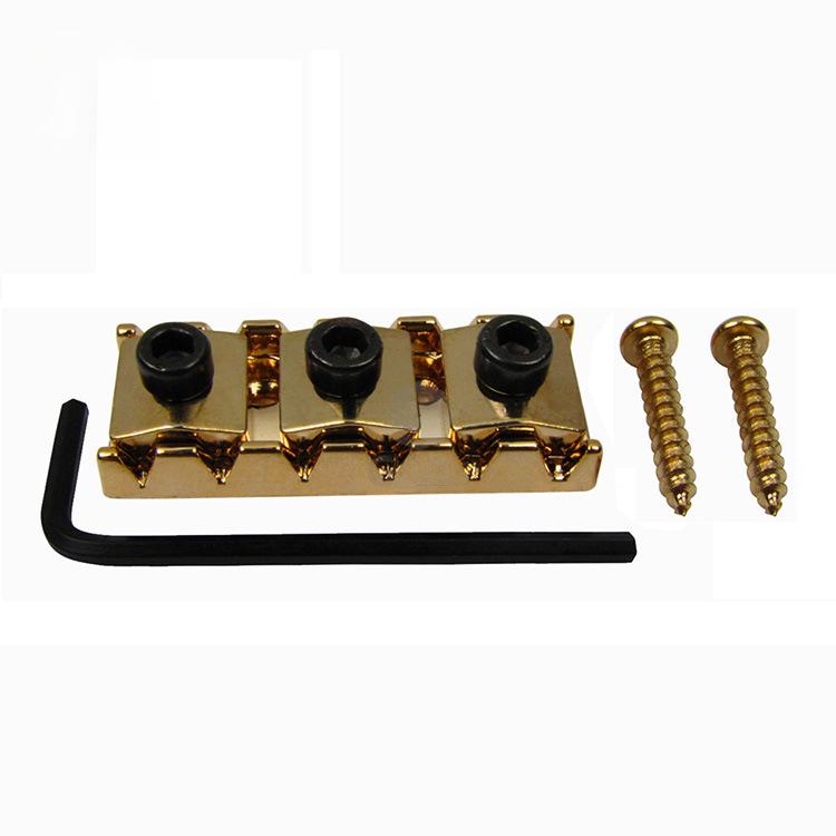 E-Gitarre Double Locking Saitenmutter mit Schraubenschlüssel 43MM - Musikinstrumentenzubehör
