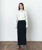 Siyajyu Sist9058 Formal Column Long Skirt_Black