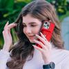 Applicable To iPhone16 Mobile Phone Case 15plus Card Wallet Ring Bracket Anti-drop Protective Case 17Pro