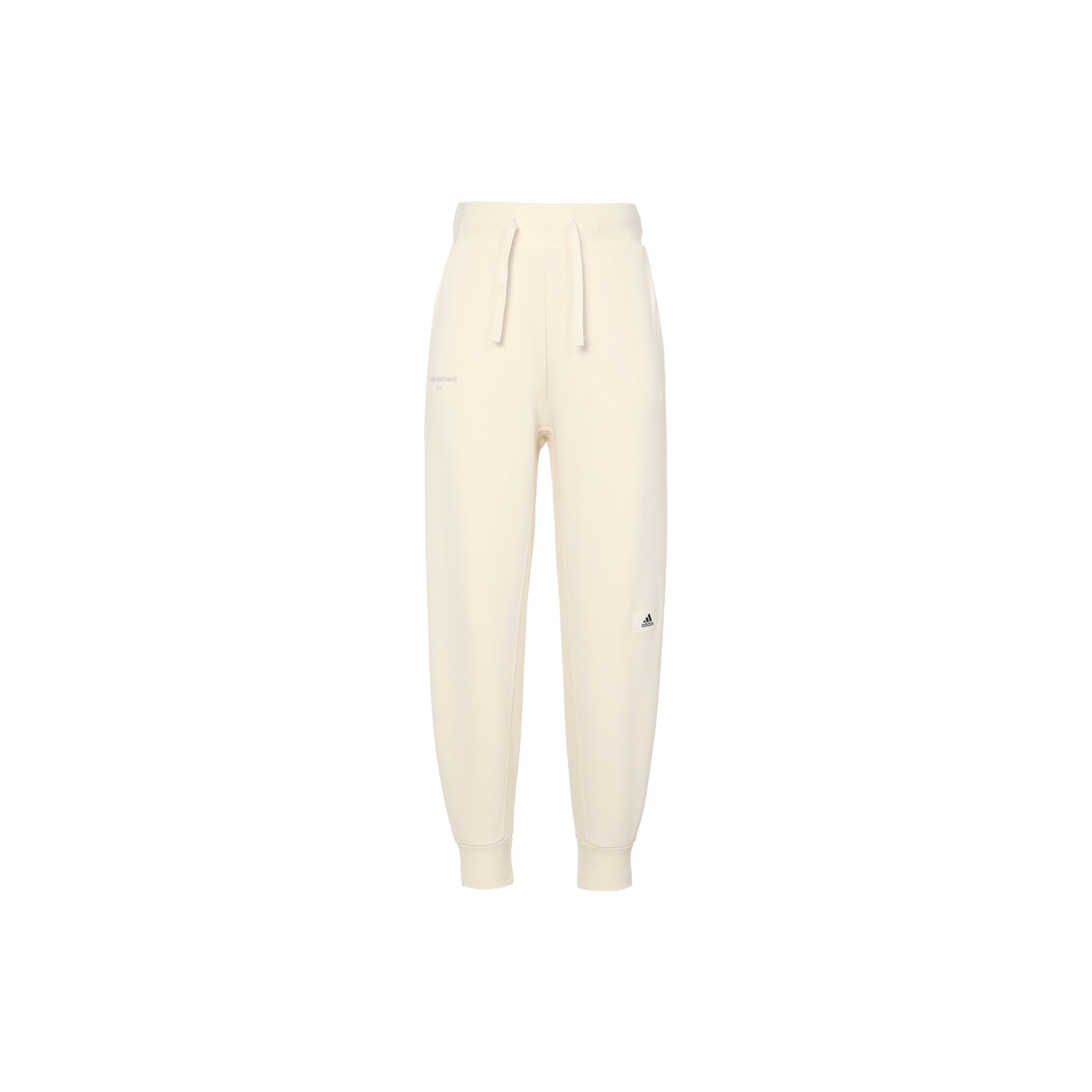 

Джоггеры Adidas Lounge 7/8 с трикотажными манжетами Женские брюки Wonder-White IP7054