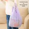 Eco-Friendly Expandable Large Capacity Tote Bag - Portable, Thickened, Single Shoulder Shopping and Travel Bag