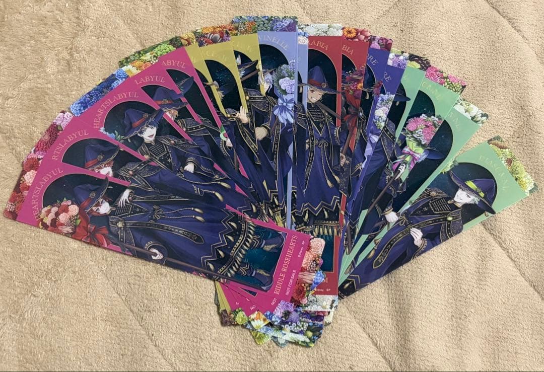 [USED] Bloom Birthday Clear Bookmark Animate Bonus Complete Set