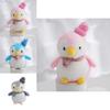Entzückender Plüschpinguin Schlüsselanhänger Rucksackzubehör Weiches Stofftier 12cm