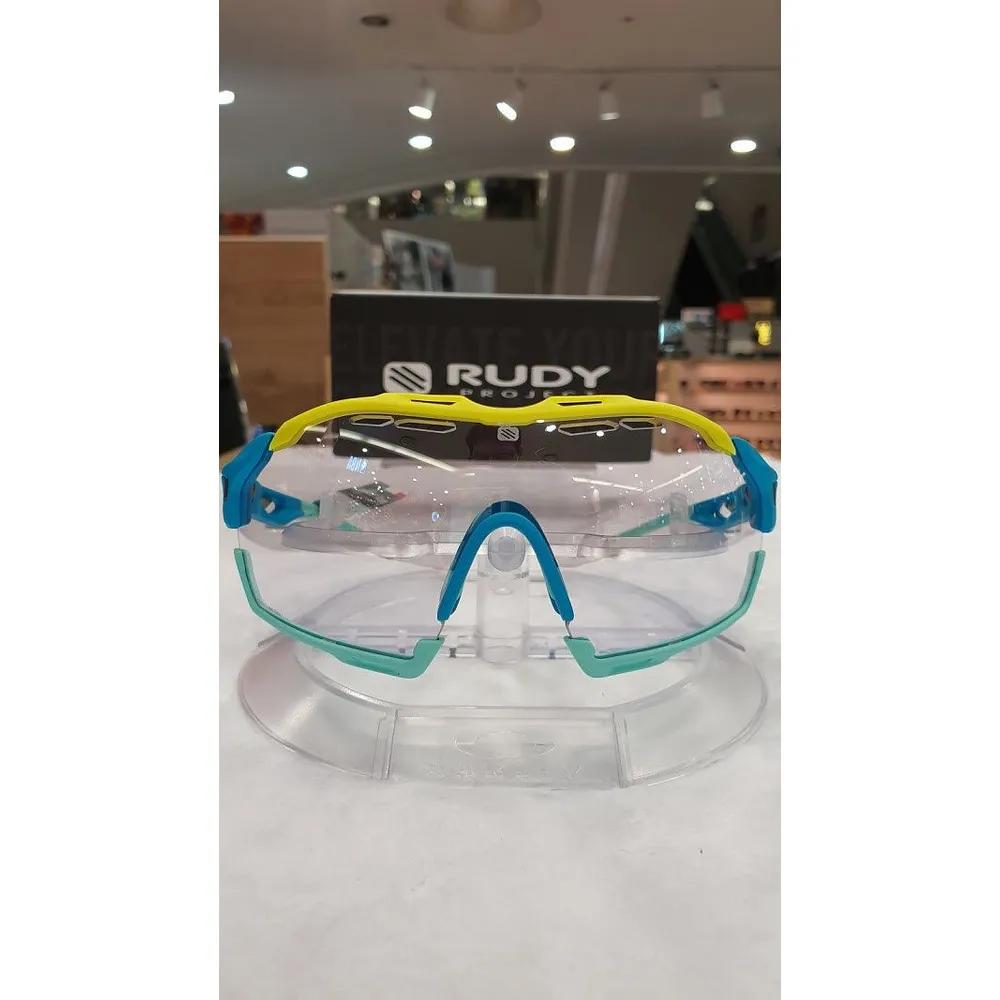 Rudy Project Cutline Riding Photochromic Sunglasses (SP637882-0001) (P003236819) Water Matte Light Water Tip Single Item