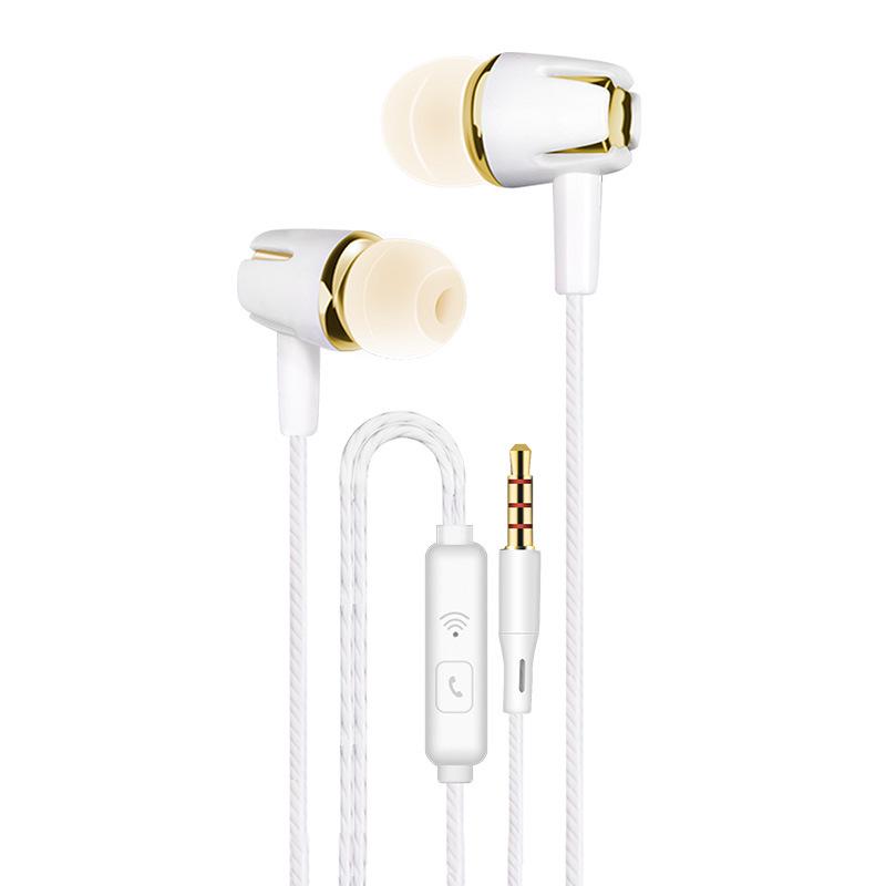In-Stock Wired 3.5mm In-Ear Earphones with Remote & Mic, Universal for Mobile Phones