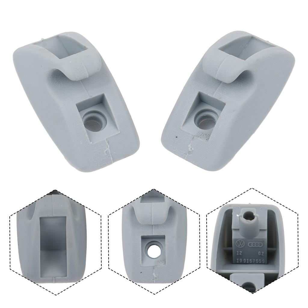 Easy Installation Sun Visor Clip Gray Hook Brand New