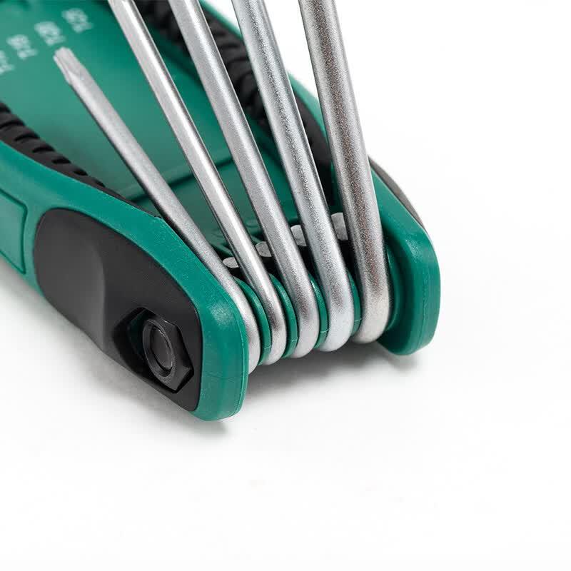 SATA 8-Piece Folding Torx Wrench Set