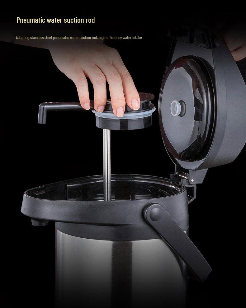 Large Capacity Stainless Steel Insulated Air Pressure Thermos Pot