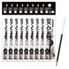 ZEBRA Oil-based Ballpoint Pen Refill Tapli Clip SK-0.4 Lead Black 10 Pieces B-RSK04-BK