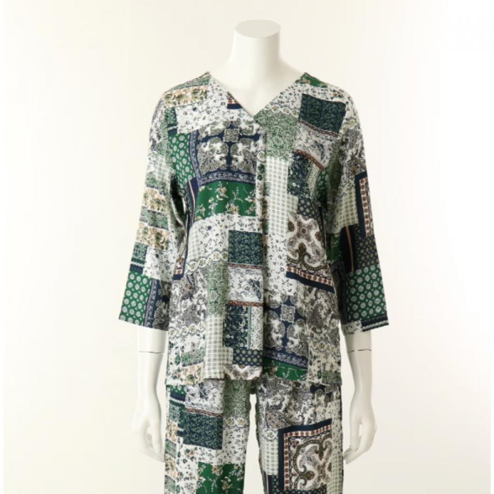 

Wakoal Women S Top Rayon eaSy Wear paiSley Print wpa373wS painted/100