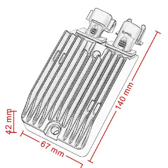 Regulator Rectifier For Harley Davidson Sportster 883 1200 / XL883 XL1200 2014 - 2022 74700012