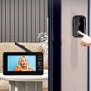 M10s Video Doorbell with Camera 2-Way Audio Wireless Door Bell 4.3inch Screen for Home Office