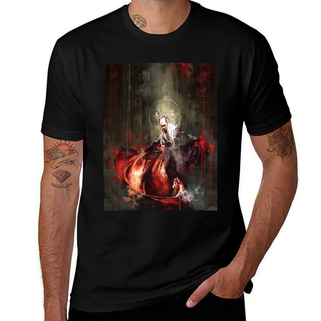 The King Tshirt Christmas Casual Short Sleeve Top