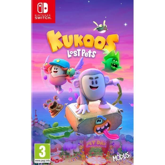 Jeu Kukoos Lost Pets - JUST FOR GAMES - Nintendo Switch - Aventure - 1-4 joueurs - PEGI 3+