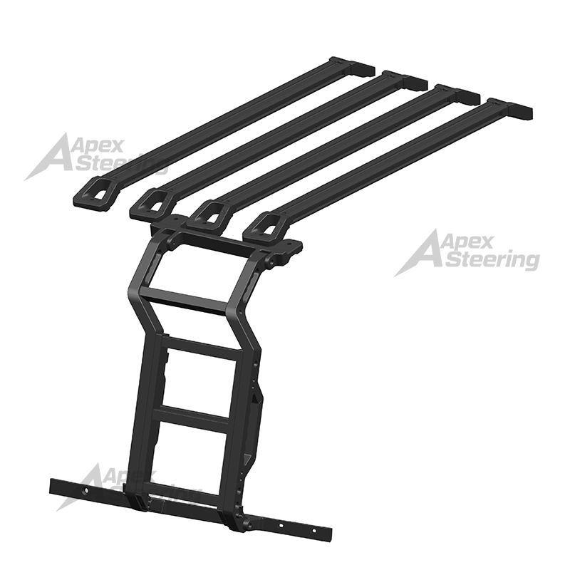 Aluminum Carbon Fiber Side Ladder for Land Rover Defender Roof Rack