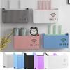 1PC Wand Hängen Wireless Wifi Router Regal Lagerung Box ABS Kunststoff Organizer Box Kabel Power Halterung Organizer Box Hause decor