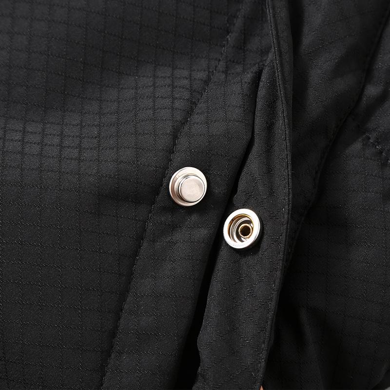 Plus Size S-8XL Waterproof Sleeveless Parka Man Waistcoat  Fashion Men's Warm Vest Hooded Korean Style Padded Coats