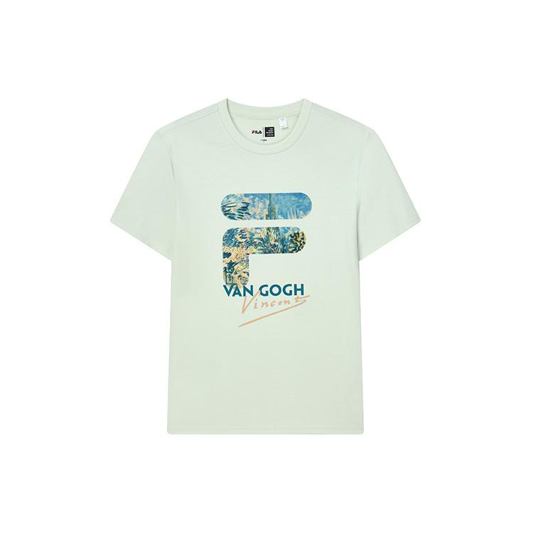 FILA x FANGAOLIANMINGXILIE Футболка Мужская Рост Зеленый F11M228111F-LG XXL