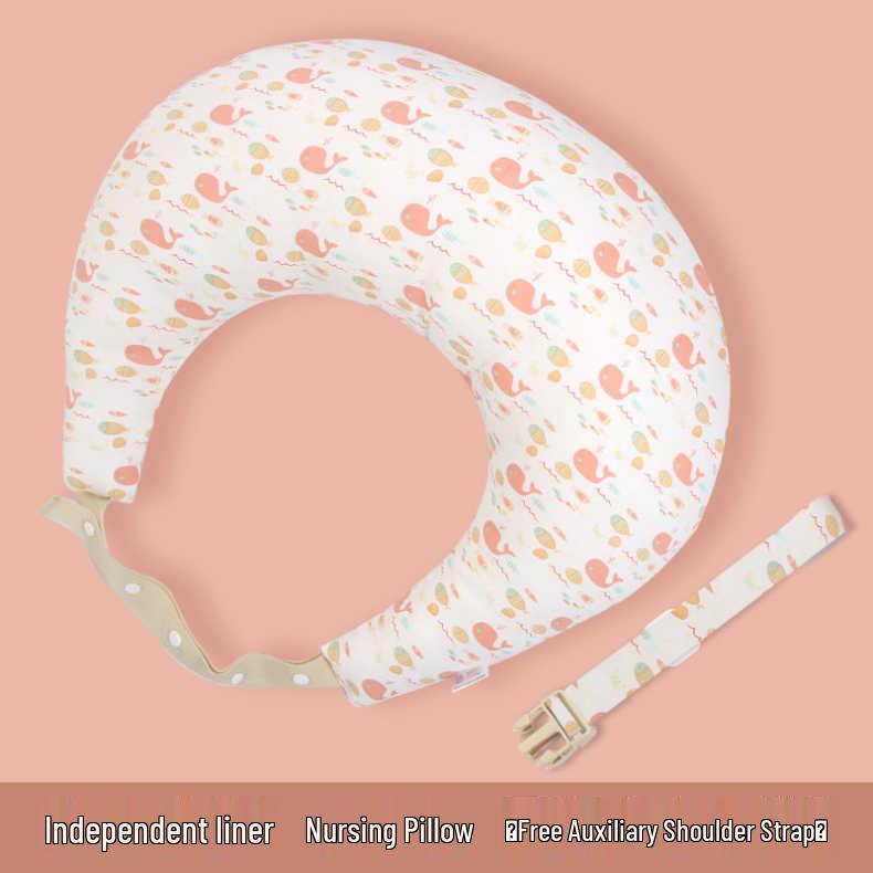 Multifunctional Nursing Pillow: Newborn Feeding, Back Support, Baby Sitting Aid