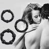 Sex Shop 3Pcs/Set Men Round Penis Time Delay Rings Bead Sexual Stimulation Adult Products