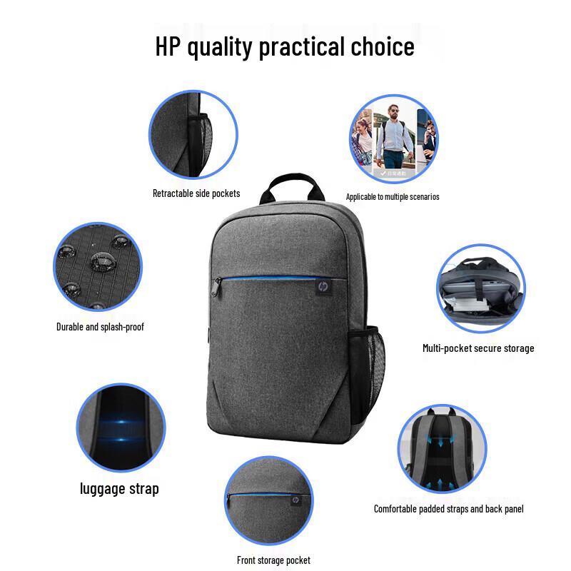 HP 15.6-inch Lightweight Laptop Backpack