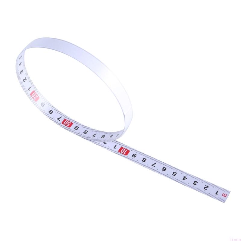Steel Miters Track Tape Measure Adhesive Metric Scale Ruler Rustproof Ruler