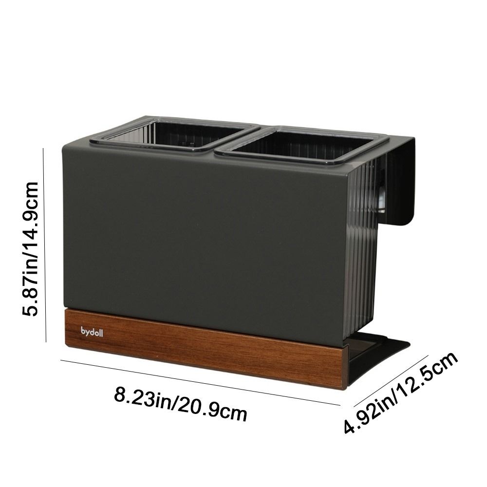 Large Capacity Suction Cup Chopstick Box Wall Mounted Chopstick Cage Kitchen Storage Rack  for Home