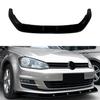 Front Bumper Lip Spoiler Diffuser Splitters BodyKit Aprons Cover Guard Trim For Volkswagen Golf 7 MK7 Standard Edition 2013-2016