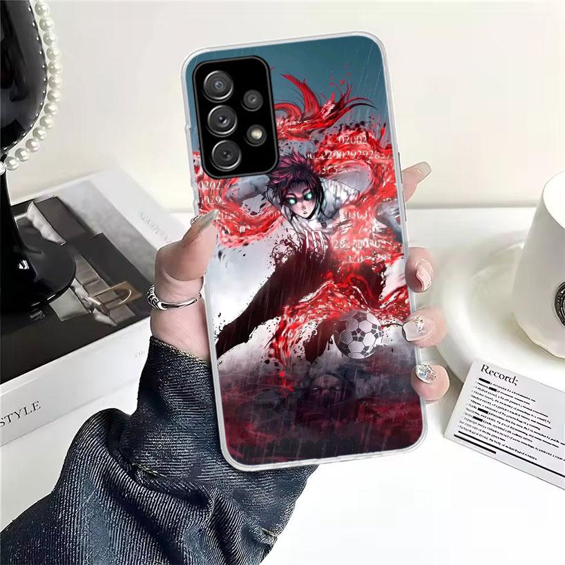 Blue Lock Shidou Ryusei For Samsung Galaxy A52S A42 A32 A22 A12 A02S A51 A50S Phone Case A41 A31 A21S A30S A20S A20E A70 A71 A40