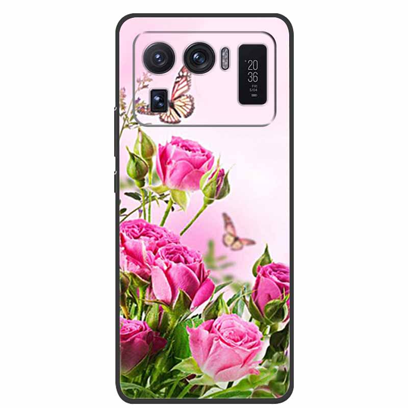 For Xiaomi Mi 11 Ultra Case 6.81 Shockproof Soft silicone TPU Back Cover Cases For Xiaomi11 Ultra Phone fundas Mi11 Ultra Cute