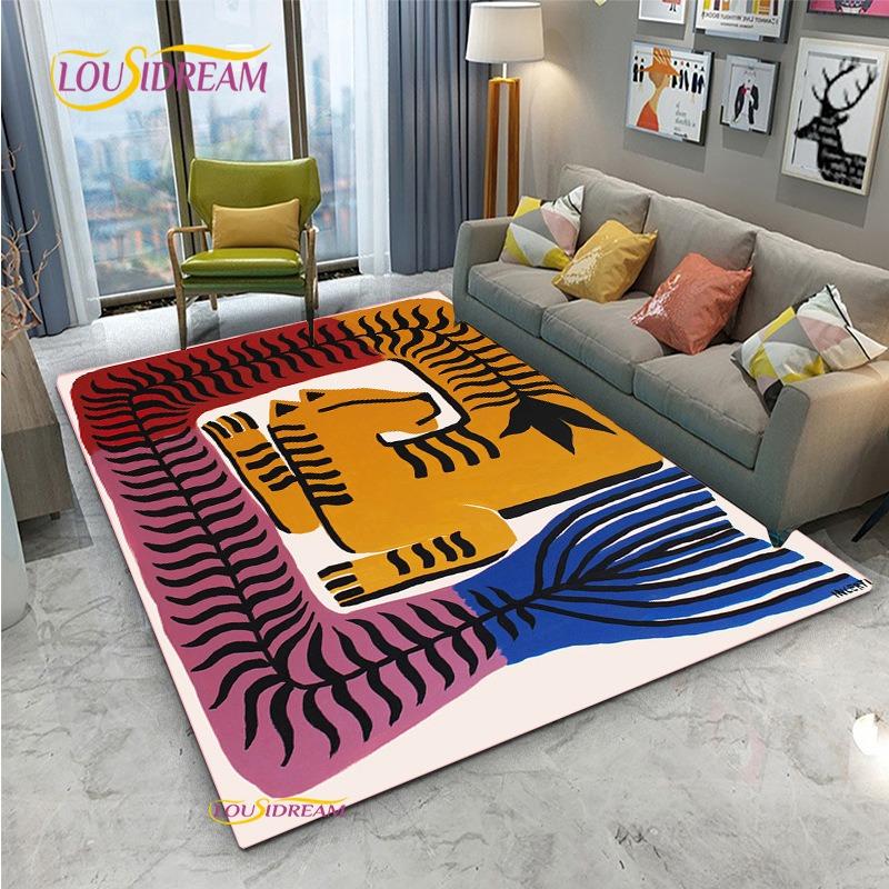 Vintage Black Gothic Skull Damask Halloween Area Rugs Carpet Bedroom Washable Cartoon Doormat Home Decor Rug Non-slip Floor Mat