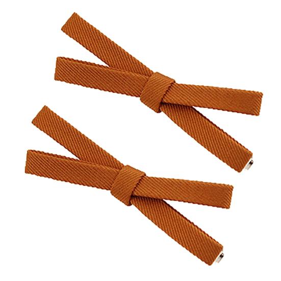 

Vintage Solid Color Cloth Bowknot Hair Clip Women Hair Styling Decoration Gift хаки