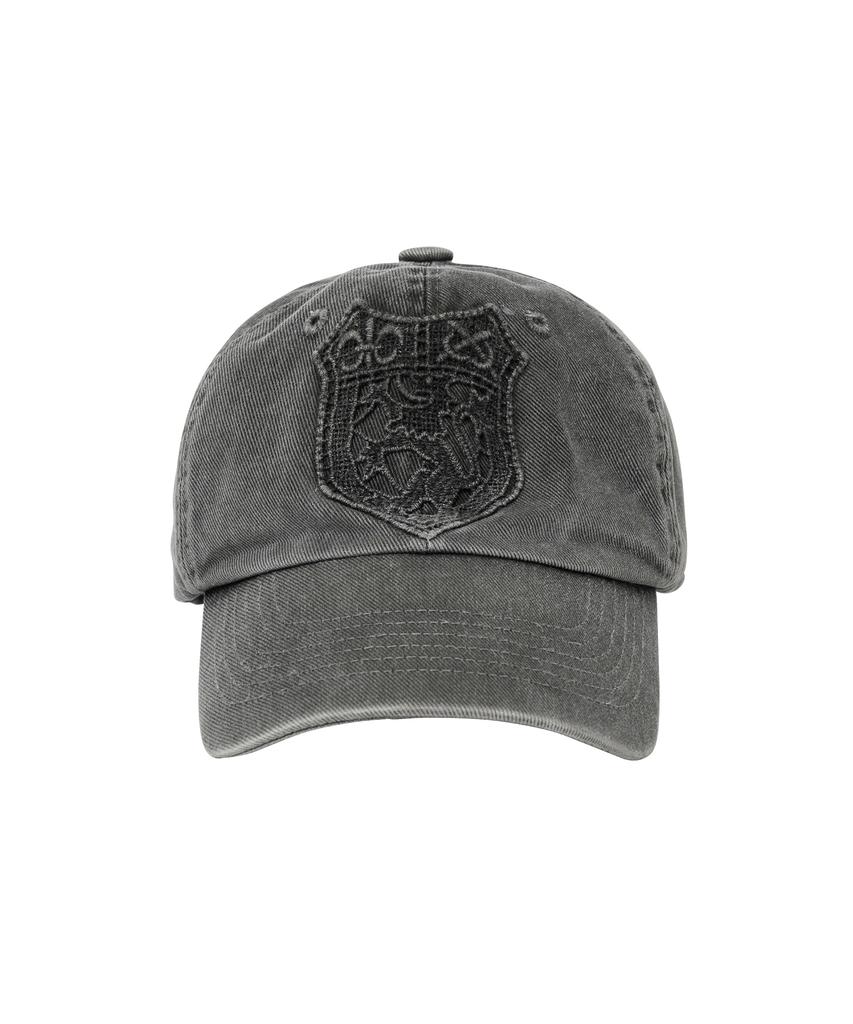 AJOBYAJO Wappen Washed Cap [Charcoal]