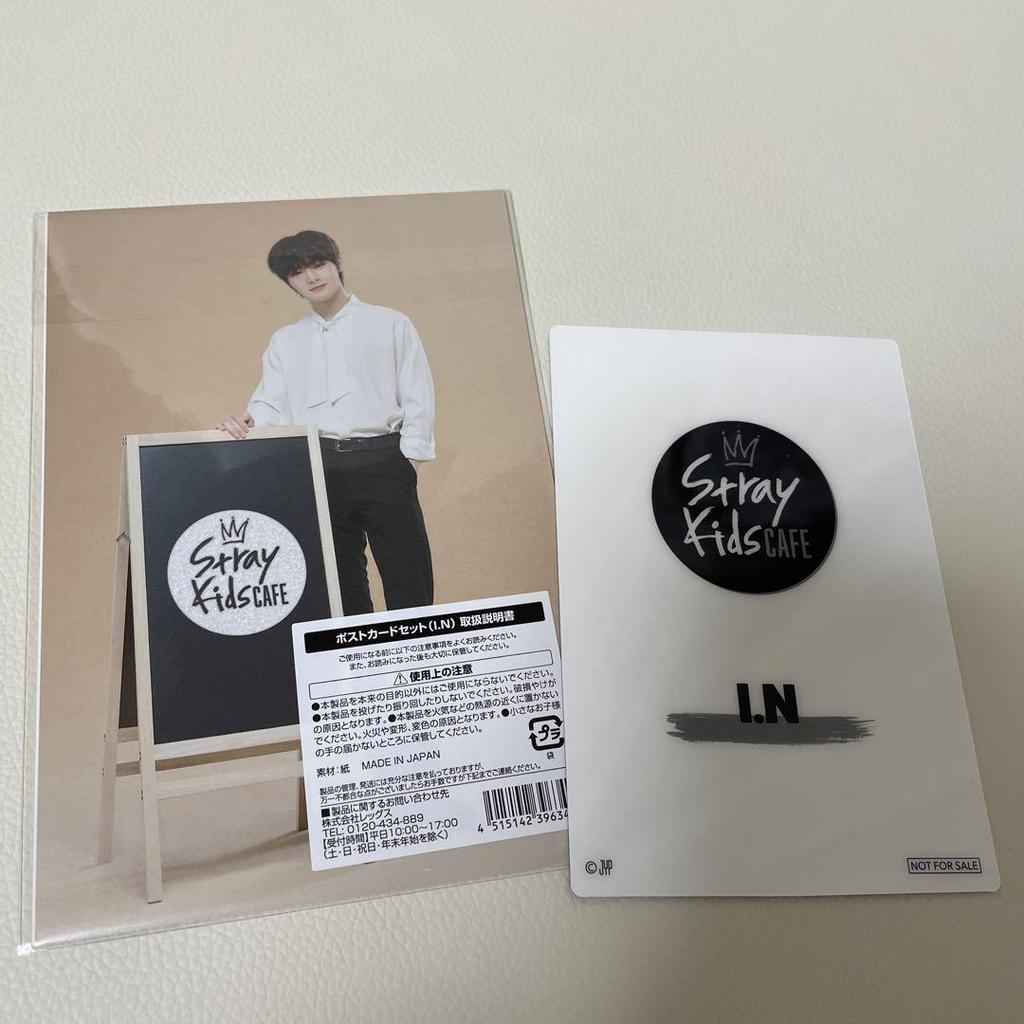 [USED] Stray Kids Ien Cafe Photo Cards Stray Kids Goods