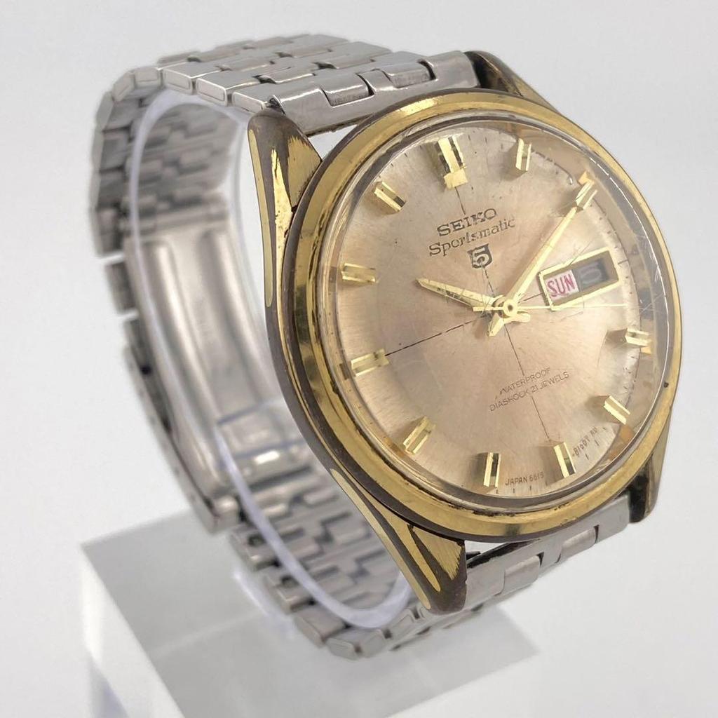[USED] Working SEIKO 5 Automatic Watch 6619-8250