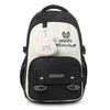 Schoolbag contrasting color small fresh backpack boys and girls large capacity load reduction ridge backpack primary school bag shoulder bag book bag