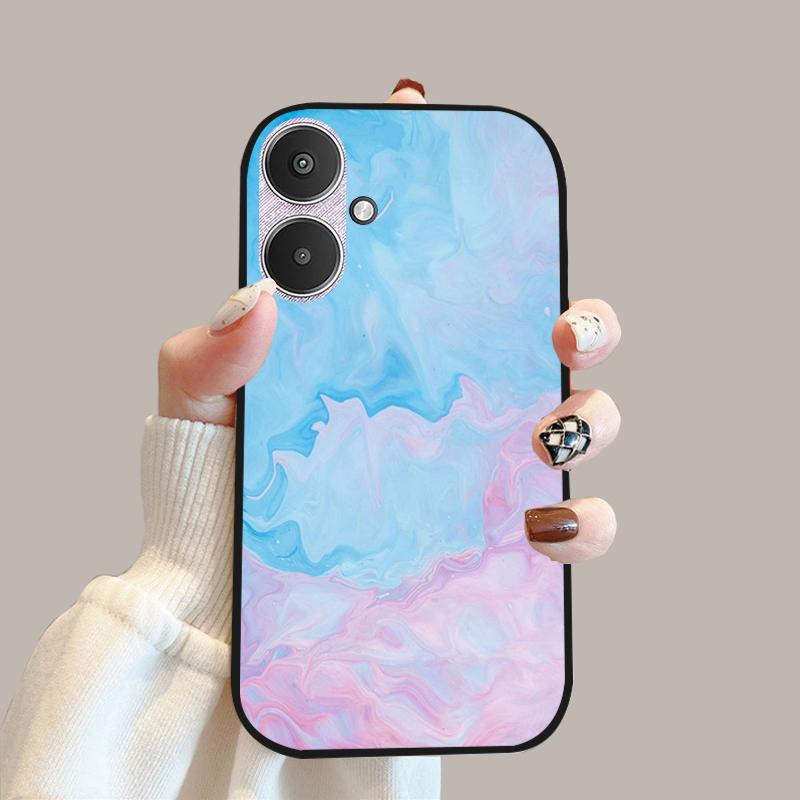 For Xiaomi Poco M6 5G Case 23128PC33I Silicone TPU Soft Phone Cover Cases For Redmi 13C 13R 5G Fashion Protective Fundas Shells