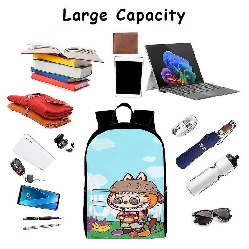 Backpack, with Multiple Organizational Compartments, Fits 15.6 Inch Notebook, for Travel, Teen, Business Work K744