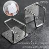 1/3PC Kitchen Stainless Steel Sink Sponges Holder Self Adhesive Drain Drying Rack Kitchen Wall Hooks Accessories Storage Racks