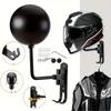 Motorcycle Helmet Holder Swivel 180° Wall Shelf Helmet and Jacket Hanger Metal Hook Metal Shelves Perfect GiftSpeed Sensors 6