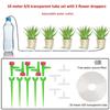 Garden Regulating Drip Irrigation Kit Automatic Watering Device 4/7mm Hose Potted Plants Watering Saving Micro Dripper