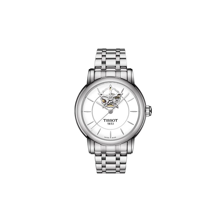 

TISSOT Heart Collection Automatic Mechanical Movement 30m Water Resistance Women s Watch 35mm White Dial T050.207.11.011.04 White Dial