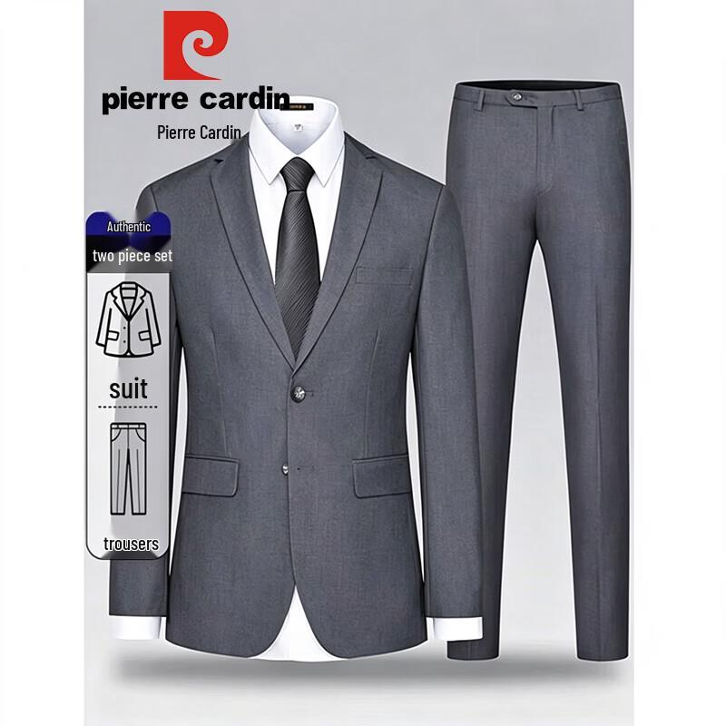 Pierre Cardin Men's Slim Fit Business Suit Set