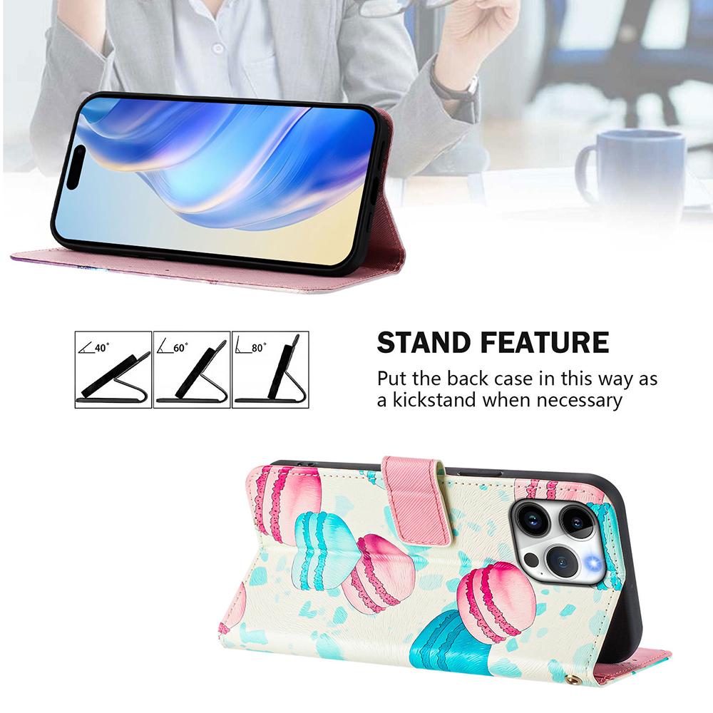Coloured Drawing Wallet Case for Moto Edge 30 Fusion Neo Plus Ultra X30 S30 Pro Edge+ 5G UW Shockproof Stand Flip Phone Cover